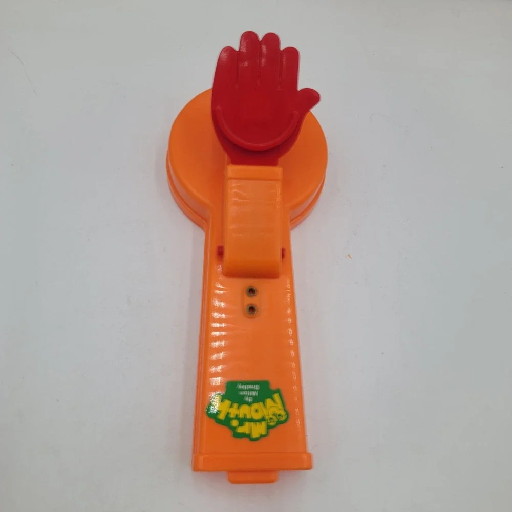 VTG 1987 Milton Bradley Mr Mouth Replacement Red Flipper Arm Part 4042